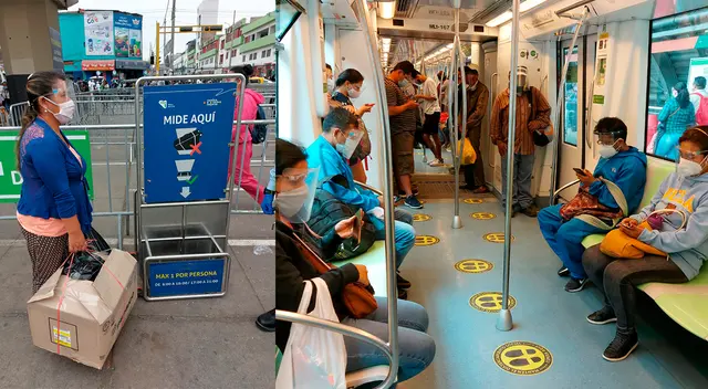 Metro de Lima brinda recomendaciones a sus pasajeros.