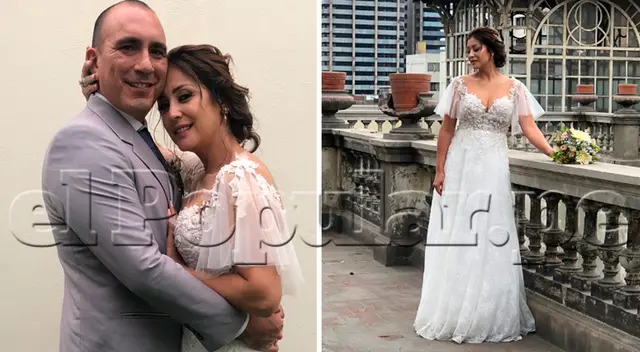 Karla Tarazona y su romántico matrimonio con Rafael Fernández. Karla Tarazona y su romántico matrimonio con Rafael Fernández.