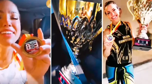 Paloma Fiuza en Instagram celebró haber ganado copa como mejor competidora de Esto es guerra y agradeció a sus fans por el apoyo. Paloma Fiuza en Instagram celebró haber ganado copa como mejor competidora de Esto es guerra y agradeció a sus fans por el apoyo.