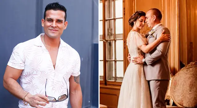 Christian Domínguez contó que tiene buenas referencias del esposo de Karla Tarazona y agradece el cariño que le brinda a sus hijos.