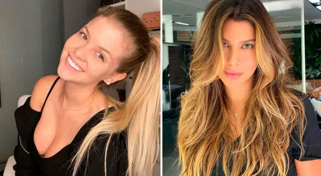 Brunella Horna confiesa que familia de Richard Acuña la confundió con Alondra García Miró en plena cena familiar cuando la presentaron por primera vez. Brunella Horna confiesa que familia de Richard Acuña la confundió con Alondra García Miró en plena cena familiar cuando la presentaron por primera vez.