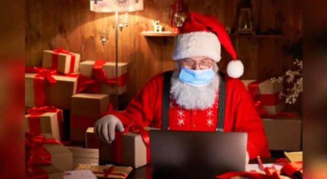 El hombre disfrazado de Papá Noel dio positivo al virus después de tomarse foto con 50 niños.