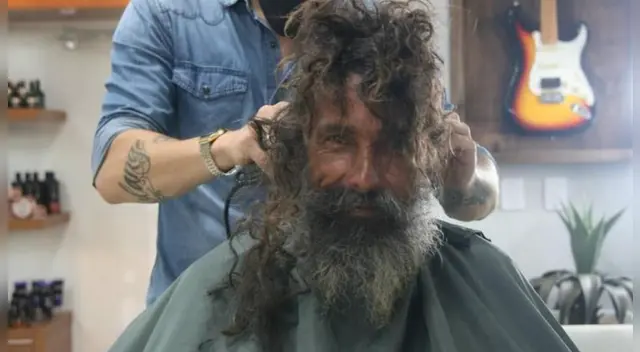 La escena causó el asombro de varios usuarios en las redes sociales.