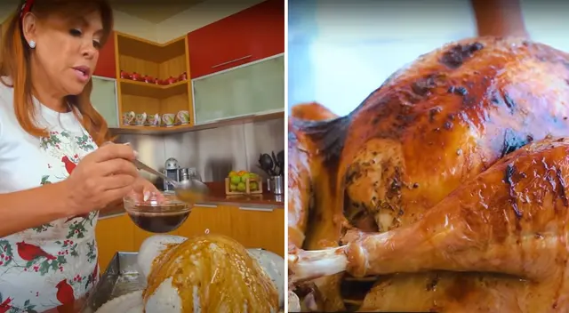 A pocos días de Navidad, conoce la nueva receta de pavo al horno jugoso que preparó Magaly Medina para disfrutar en la nochebuena. A pocos días de Navidad, conoce la nueva receta de pavo al horno jugoso que preparó Magaly Medina para disfrutar en la nochebuena.