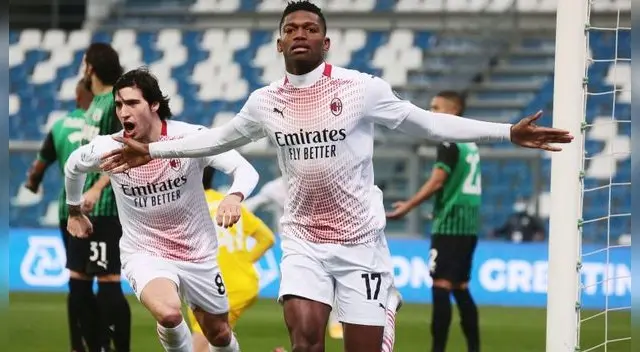 El portugués Rafael Leao anotó a los seis segundos el gol más rápido de la historia de la Serie A italiana.