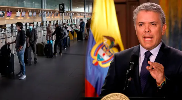 El presidente Iván Duque indicó que quienes hayan estado en Reino Unido durante los últimos 14 días tendrán que someterse a un aislamiento.