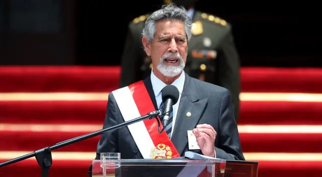 Francisco Sagasti da mensaje a la Nación. Francisco Sagasti da mensaje a la Nación.