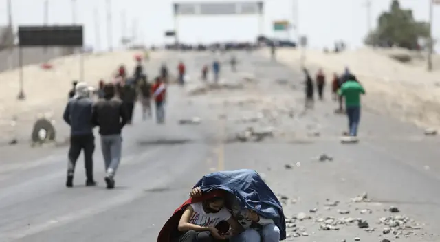 Se reportó un nuevo bloqueo de carreteras en Ica y La Libertad al no haber sido aprobada la Ley Agraria.