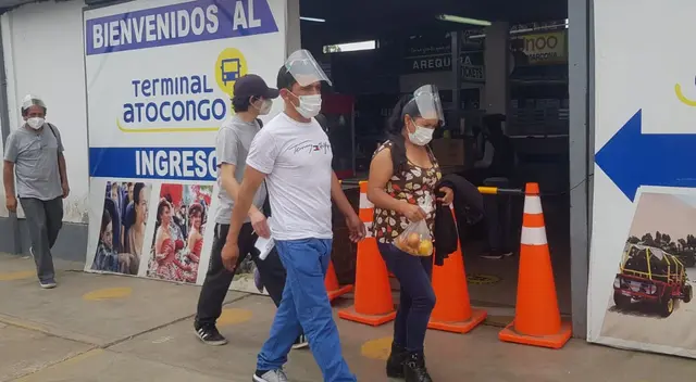 El Terminal Atocongo restringió su salida al sur del país. El Terminal Atocongo restringió su salida al sur del país.