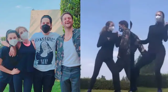 RBD: Integrantes de banda mexicana se reúnen antes de su primer concierto virtual