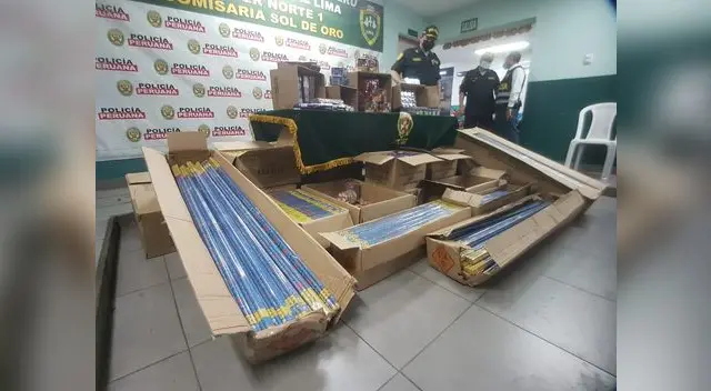 incautan más de 11 mil pirotécnicos ilegales