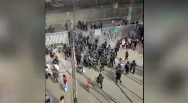 Comerciantes denunciaron violencia de los fiscalizadores de la Municipalidad de la Victoria. Comerciantes denunciaron violencia de los fiscalizadores de la Municipalidad de la Victoria.