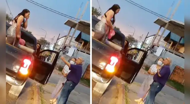 El clip cuenta con miles de reproducciones en Facebook.