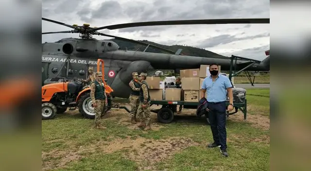 Sergio Ludeña, administrador de Cienciano, a su llegada al VRAEM