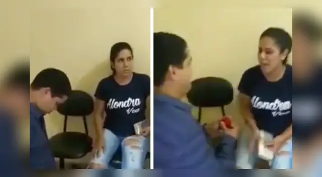 La escena causó el asombro de varios usuarios en las redes sociales.