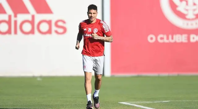 Paolo Guerrero, capitán de la selección peruana, fue noticia en las redes sociales | Foto: Internacional de Porto Alegre