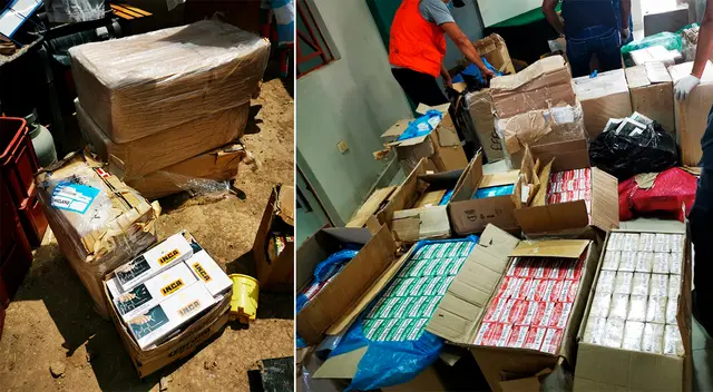 Se encontró un total de 20, 147 cajetillas de cigallos y productos pirotécnicos.