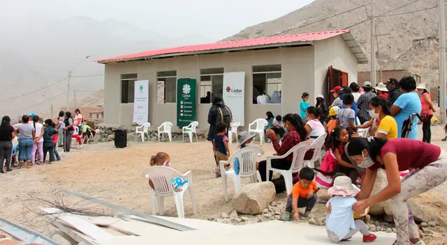 El lanzamiento del proyecto se realizó durante la inauguración e implementación del Comedor Santo Madero en Río Seco, Cieneguilla.