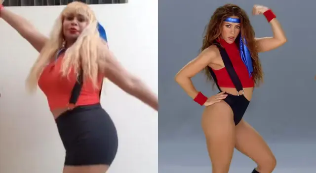 Susy Díaz se animó a bailar "Girl like me" de Shakira y los Black Eyed Peas en Instagram, y mostró sus habilidades con una divertida coreografía.
