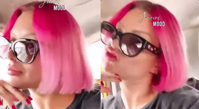 La cantante Leslie Shaw dejó atrás su cabello largo y rubio para estrenar una nueva apariencia a fines del 2020.