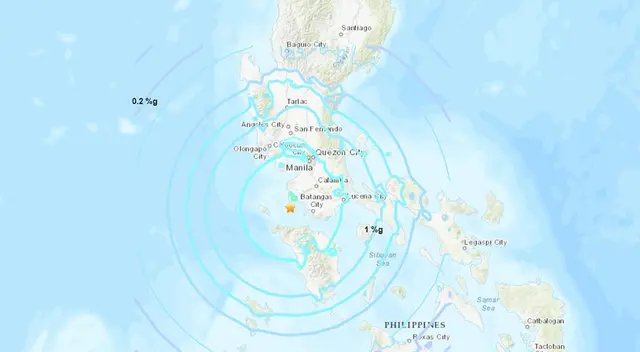 Sismo en Filipinas no generó alerta de tsunami. Sismo en Filipinas no generó alerta de tsunami.