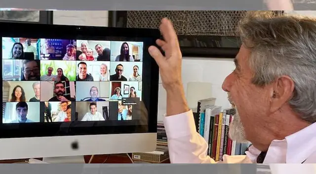 Francisco Sagasti envió saludo de Navidad.