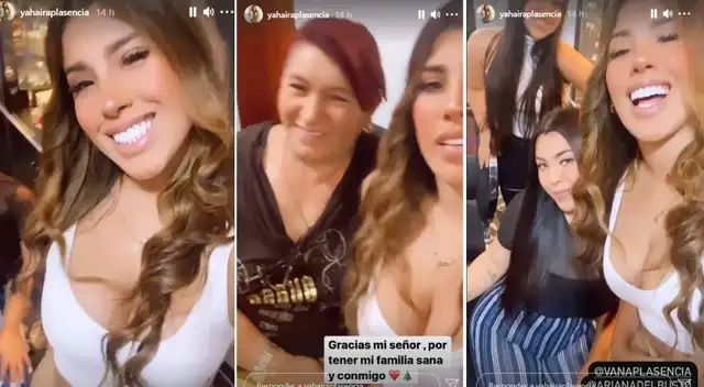 Yahaira Plasencia en Instagram reveló con quién pasó Navidad y se mostró emocionada de estar en Lima por esta fecha.