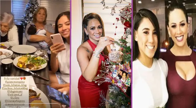 Melissa Klug celebra la Navidad en compañía de todos sus hijos y familia. Melissa Klug celebra la Navidad en compañía de todos sus hijos y familia.