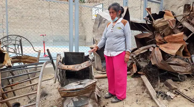 Pirotécnico causa incendio en humilde vivienda
