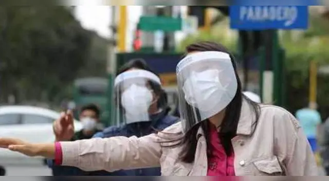 El MTC anunció que continuarán repartiendo protectores faciales por 45 días más en Lima y Callao.