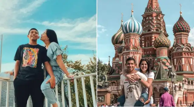 Ana Siucho, esposa de Edison Flores, presentó por primera vez en público la ecografía de su bebé.