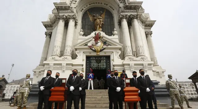 Los restos del Marques de Torre Tagle y su esposa Mariana Echevarria fueron exhumados del Cementerio Presbítero Maestro.