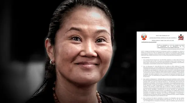 El documento señala que, la solicitud de inscripción, “cumple con todos los requisitos de procedencia y admisibilidad”.