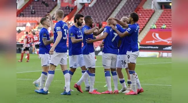 Everton ya está segundo en la tabla.