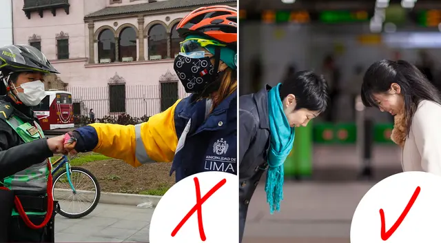 “Se debe usar el saludo japonés”, indicó el vicedecano del CMP, Ciro Maguiña. “Se debe usar el saludo japonés”, indicó el vicedecano del CMP, Ciro Maguiña.