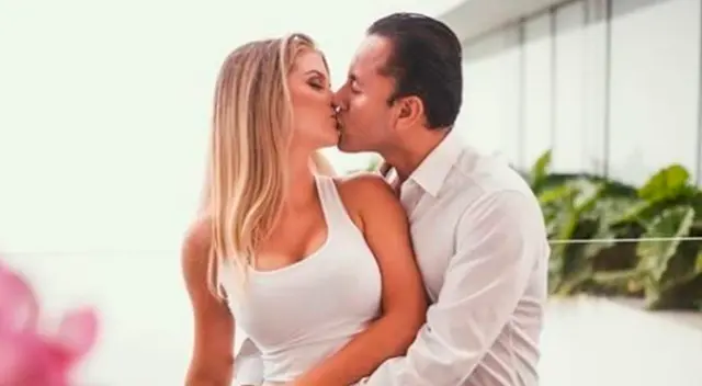 Brunella Horna compartió tierna fotografía de Richard Acuña en Instagram. Brunella Horna compartió tierna fotografía de Richard Acuña en Instagram.