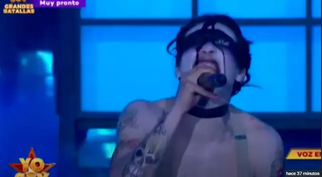Yo Soy: Marilyn Manson sorprende al jurado con ‘Sweet Dreams’ y se llevó todos los aplausos