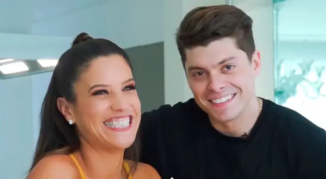 Ignacio Baladán y María Pía Copello juntos en Miami. Ignacio Baladán y María Pía Copello juntos en Miami.