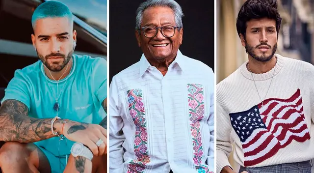 Maluma y Sebastián Yatra comparten sentimental mensaje de despedida para Armando Manzanero