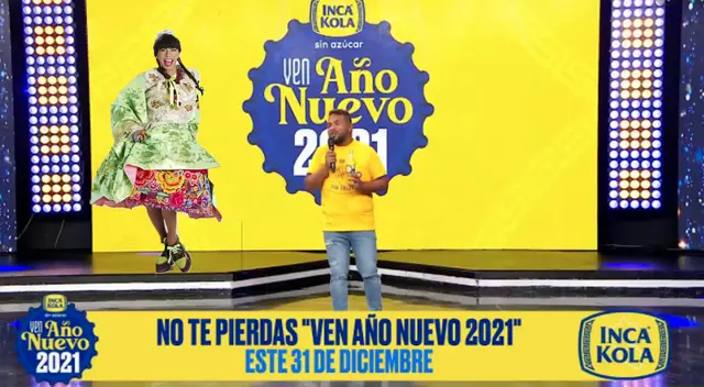 La Chola Chabuca animará programa especial 'Ven Año Nuevo 2021' en América Televisión La Chola Chabuca animará programa especial 'Ven Año Nuevo 2021' en América Televisión