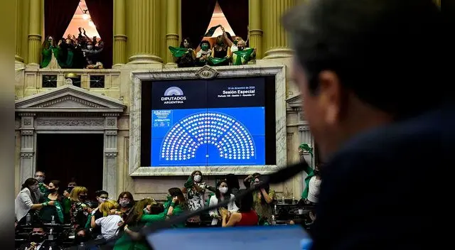 El proyecto de ley de aborto fue aprobado en Argentina el 11 de diciembre.