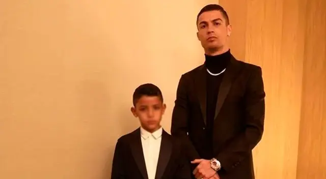 Hijo de CR7 tiene 10 años.