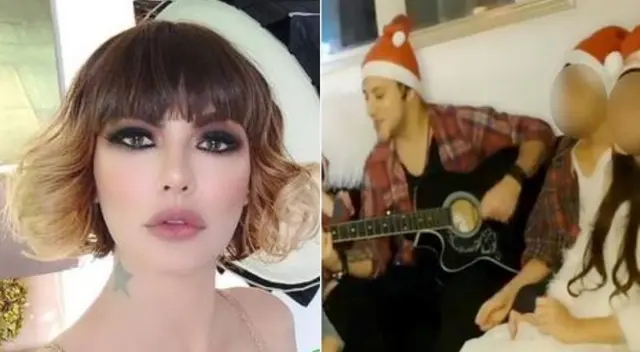 Angie Jibaja compartió en redes sociales cómo se siente después que sus hijos pasaran las fiestas junto a Jean Paul Santa María y Romina Gachoy.