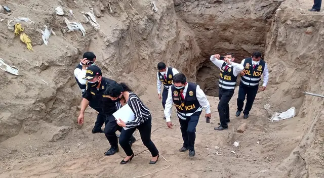 PNP incautó retroexcavadora usada para perforar túnel a Castro Castro.