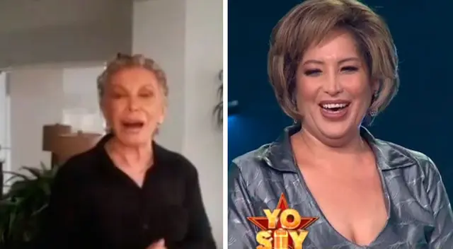 Cecilia Bracamonte envía motivador mensaje a su imitadora.