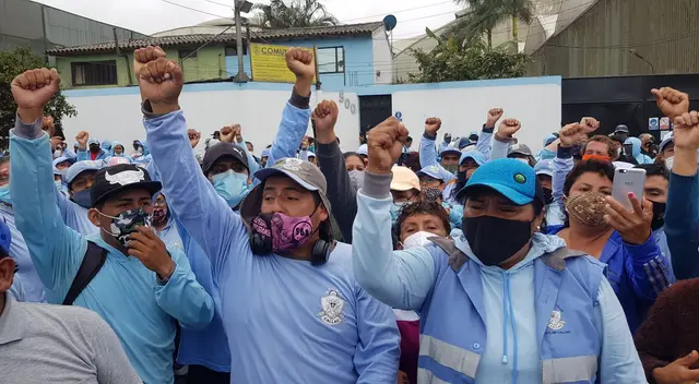 Municipalidad del Callao rechaza renovación del convenio con la empresa Slimp. Dicha medida deja sin trabajo a 1600 trabajadores.