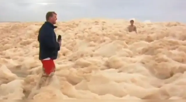 La escena causó el miedo de varios usuarios en las redes sociales. La escena causó el miedo de varios usuarios en las redes sociales.