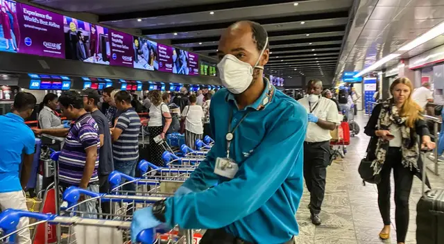 Francia anunció que detectaron el primer caso de la nueva cepa del COVID-19 surgida en Sudáfrica. Francia anunció que detectaron el primer caso de la nueva cepa del COVID-19 surgida en Sudáfrica.