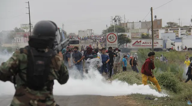 Enfrentamientos en Virú.