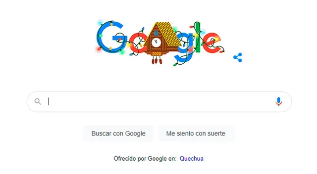 Google despide el año 2020 con un curioso doodle por Nochevieja
